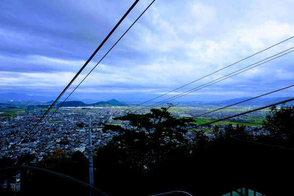 近江八幡の観光スポット「八幡山ロープウェー」