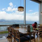 水春ピエリ守山のレストラン。琵琶湖が一望できる絶景スポットです！